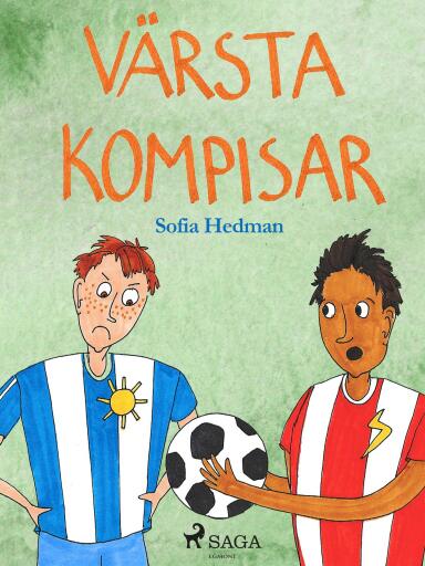 Portada del libro «Värsta kompisar», de Sofia Hedman