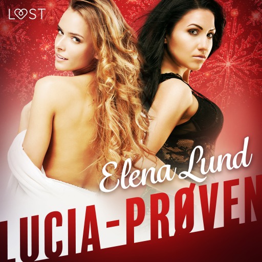 Portada del audiolibro «Lucia–prøven – erotisk julenovelle», de Elena Lund