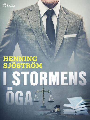 Portada del libro «I stormens öga», de Henning Sjöström