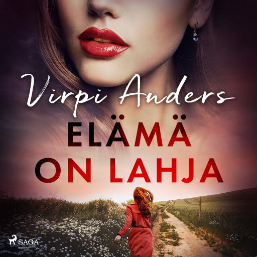 Portada del audiolibro «Elämä on lahja», de Virpi Anders