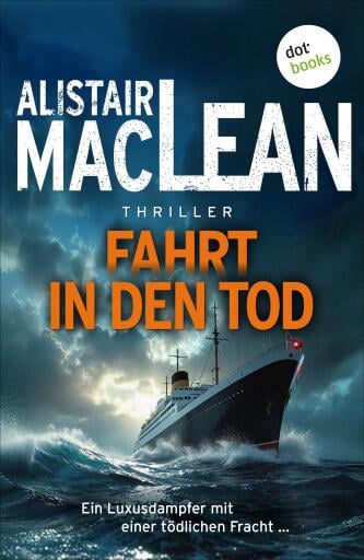 Portada del libro «Fahrt in den Tod», de Alistair MacLean