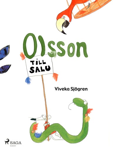 Portada del libro «Olsson till salu», de Viveka Sjögren