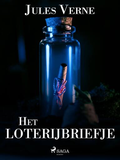 Portada del libro «Het loterijbriefje», de Jules Verne