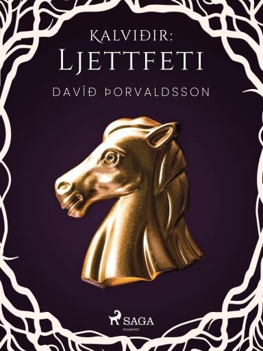 Portada del libro «Kalviðir: Ljettfeti», de Davíð Þorvaldsson