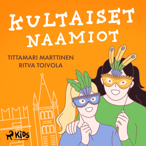 Portada del audiolibro «Kultaiset naamiot»
