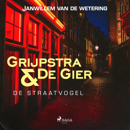Portada del audiolibro «De straatvogel», de Janwillem van de Wetering