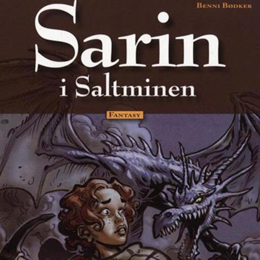 Portada del audiolibro «Sarin i Saltminen», de Benni Bødker