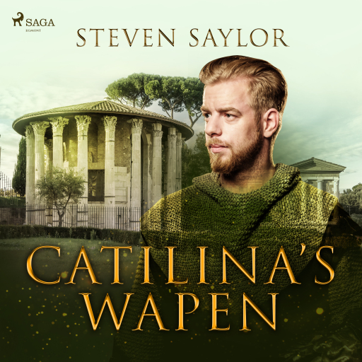 Portada del audiolibro «Catilina's wapen», de Steven Saylor