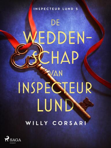 Portada del libro «De weddenschap van Inspecteur Lund», de Willy Corsari