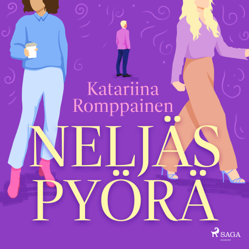 Portada del audiolibro «Neljäs pyörä»