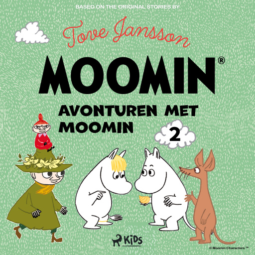 Portada del audiolibro «Avonturen met Moomin 2», de Tove Jansson