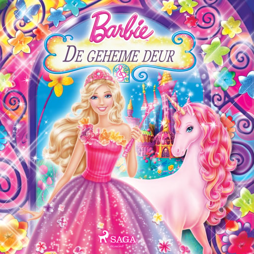 Portada del audiolibro «Barbie - De geheime deur», de Mattel