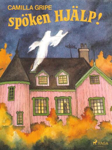 Portada del libro «Spöken hjälp!», de Camilla Gripe
