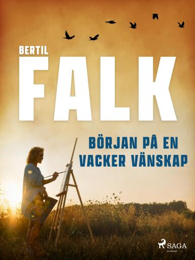 Portada del libro «Början på en vacker vänskap», de Bertil Falk