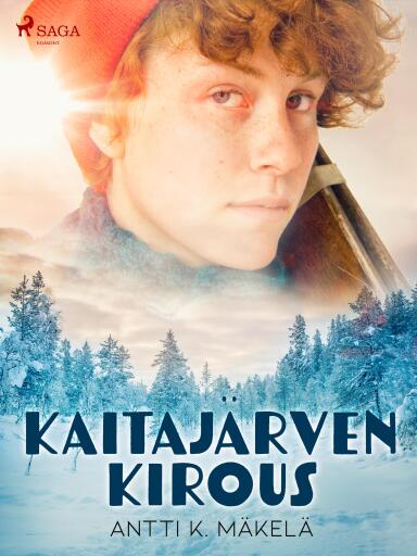 Portada del libro «Kaitajärven kirous», de Antti K. Mäkelä