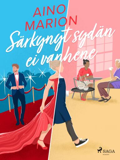 Portada del libro «Särkynyt sydän ei vanhene», de Aino Marion