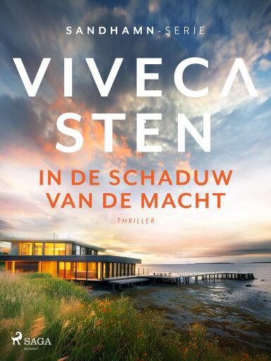 Portada del libro «In de schaduw van de macht», de Viveca Sten