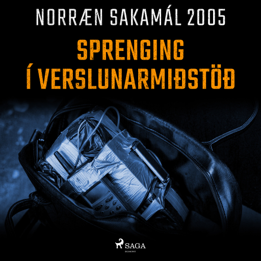 Portada del audiolibro «Sprenging í verslunarmiðstöð»