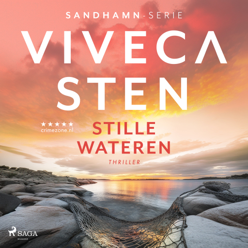 Portada del audiolibro «Stille wateren», de Viveca Sten