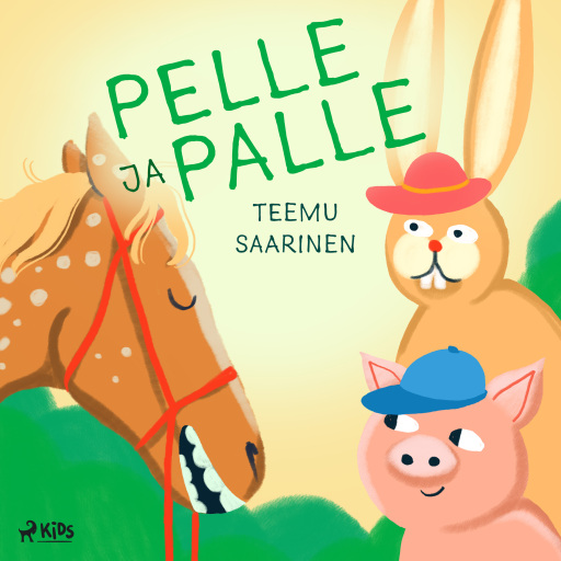 Portada del audiolibro «Pelle ja Palle», de Teemu Saarinen