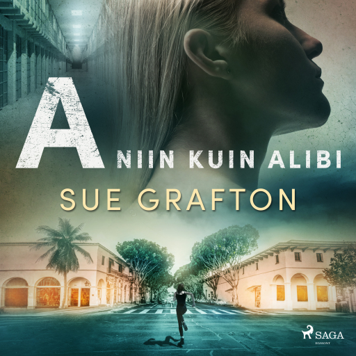 Portada del audiolibro «A niin kuin alibi», de Sue Grafton