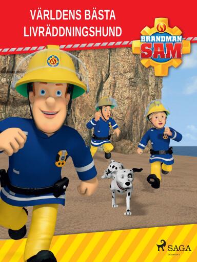 Portada del libro «Brandman Sam - Världens bästa livräddningshund», de Mattel
