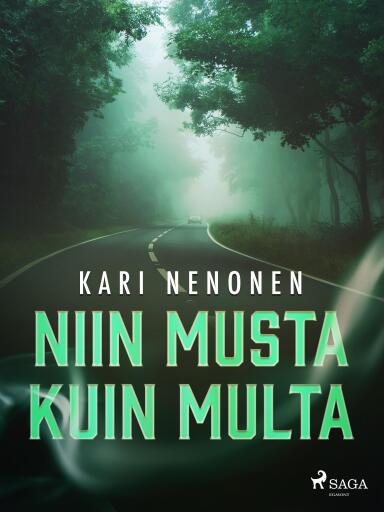 Portada del libro «Niin musta kuin multa», de Kari Nenonen