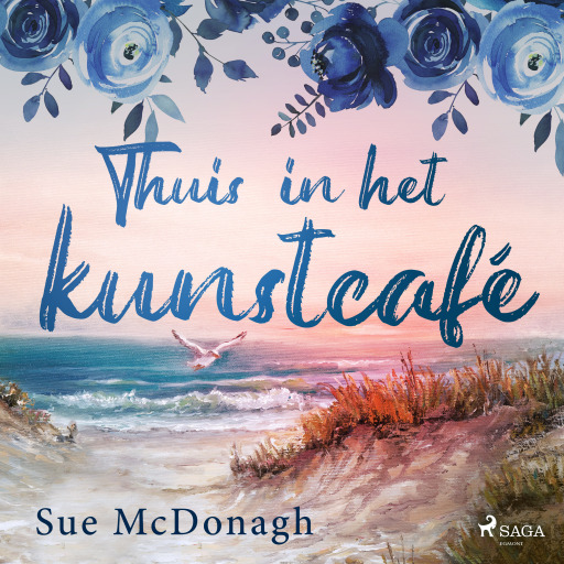 Portada del audiolibro «Thuis in het kunstcafé», de Sue McDonagh