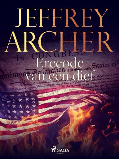 Portada del libro «Erecode van een dief», de Jeffrey Archer