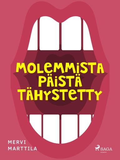 Portada del libro «Molemmista päistä tähystetty», de Mervi Marttila