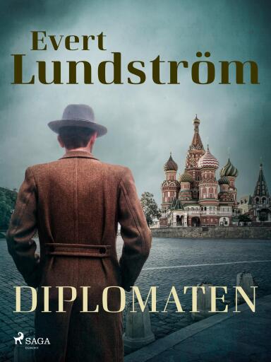Portada del libro «Diplomaten», de Evert Lundström
