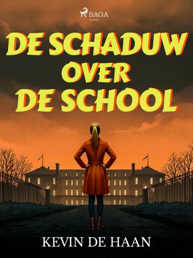 Portada del libro «De schaduw over de school», de Kevin de Haan