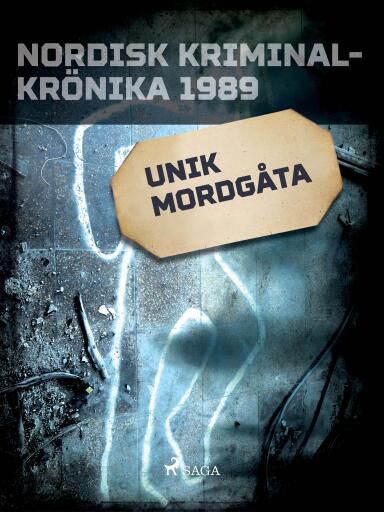 Portada del libro «Unik mordgåta», de Diverse