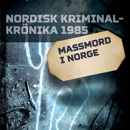 Portada del audiolibro «Massmord i Norge», de Diverse