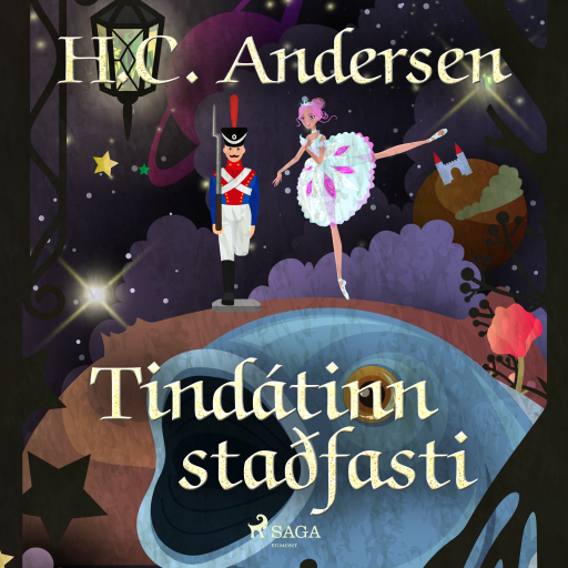 Portada del audiolibro «Tindátinn staðfasti», de H. C. Andersen