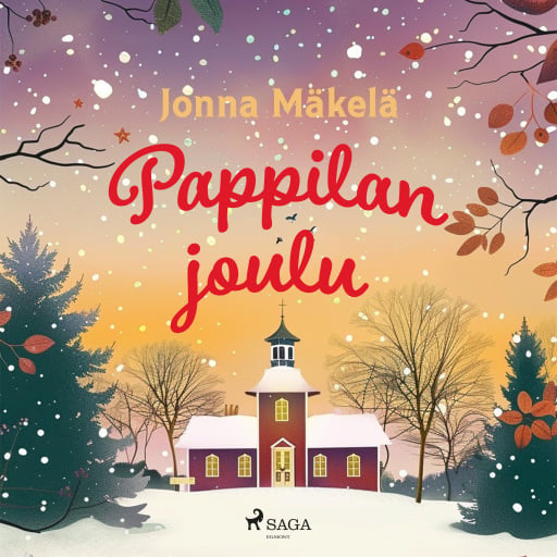 Portada del audiolibro «Pappilan joulu», de Jonna Mäkelä
