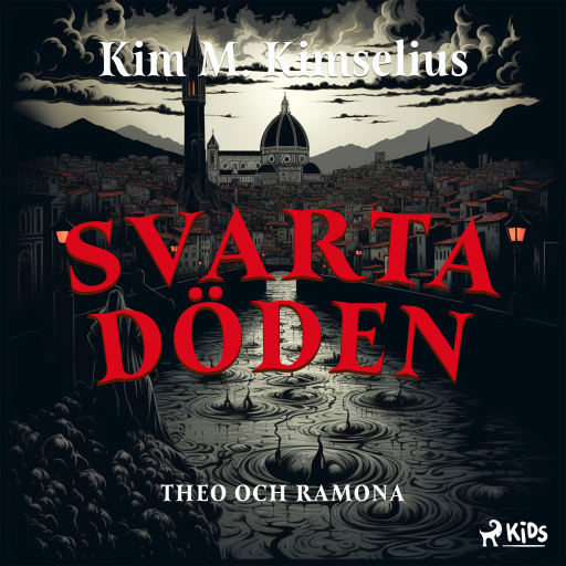 Portada del audiolibro «Svarta döden», de Kim M. Kimselius
