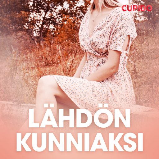Portada del audiolibro «Lähdön kunniaksi – eroottinen novelli», de Cupido