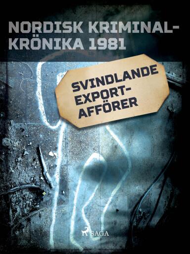 Portada del libro «Svindlande exportafförer», de Diverse