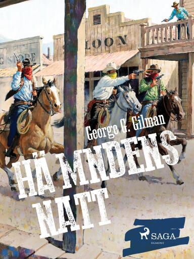 Portada del libro «Hämndens natt», de George G. Gilman