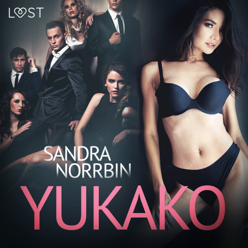 Portada del audiolibro «Yukako - erotisk novell», de Sandra Norrbin