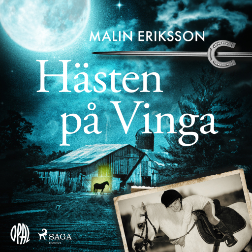 Portada del audiolibro «Hästen på Vinga», de Malin Eriksson