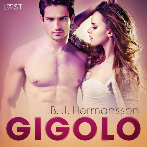 Portada del audiolibro «Gigolo - erotisk novell», de B. J. Hermansson