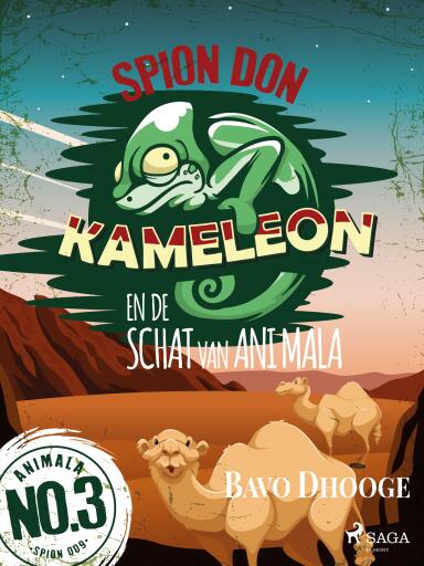 Portada del libro «Spion Don Kameleon en de schat van Ani Mala», de Bavo Dhooge