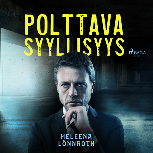 Portada del audiolibro «Polttava syyllisyys», de Heleena Lönnroth