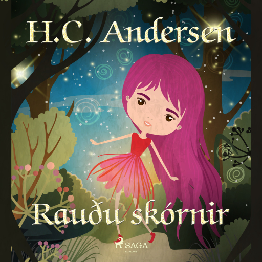 Portada del audiolibro «Rauðu skórnir», de H. C. Andersen