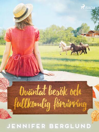 Portada del libro «Oväntat besök och fullkomlig förvirring», de Jennifer Berglund