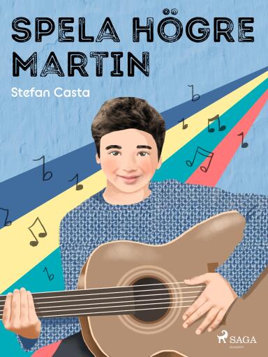Portada del libro «Spela högre Martin», de Stefan Casta