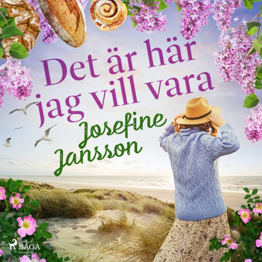 Portada del audiolibro «Det är här jag vill vara», de Josefine Jansson