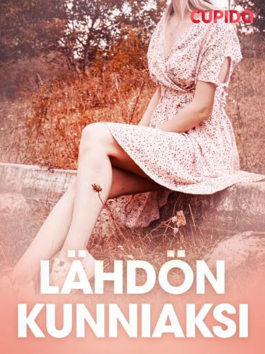 Portada del libro «Lähdön kunniaksi – eroottinen novelli», de Cupido